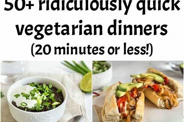 Fast Vegan Dinner Solutions