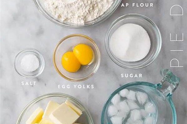 Ingredients For Tart Dough