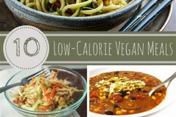Low-calorie Vegan Cooking Recipes
