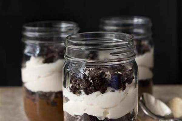 No-bake Chocolate Mousse Jars