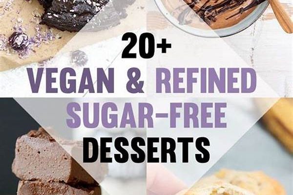 Plant-based Desserts Without Sugar