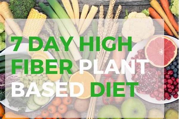 Plant-based High-fiber Diet Plan