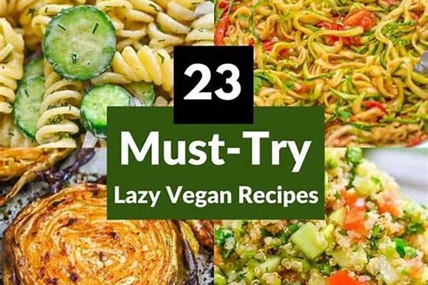Quick Vegan Slimming Recipes