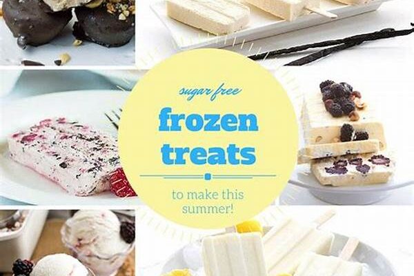 Sugar-free Frozen Treats Ideas