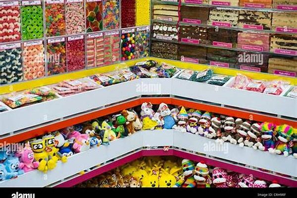 Colorful Candy Storage Units