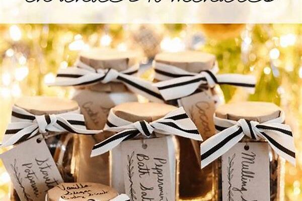 Creative Inexpensive Jar Presentations