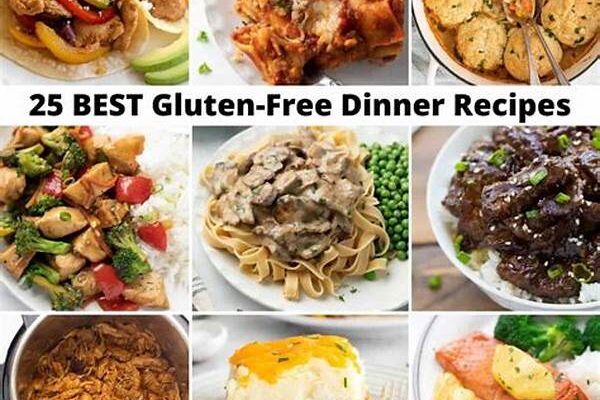 Easy Gluten-free Recipe Suggestions
