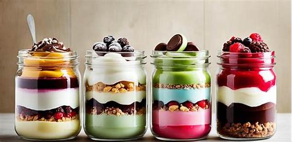 Layered Jar Desserts For Events