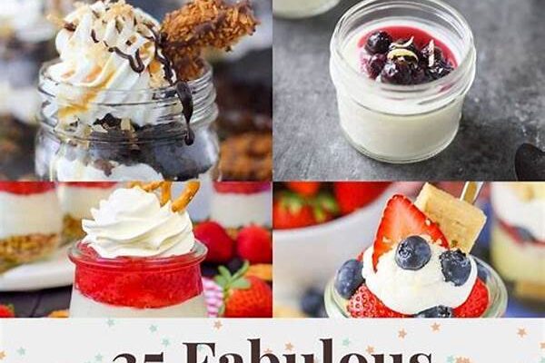 Low-cost Jar Dessert Combinations