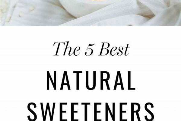 Natural Sweetener Dessert Choices